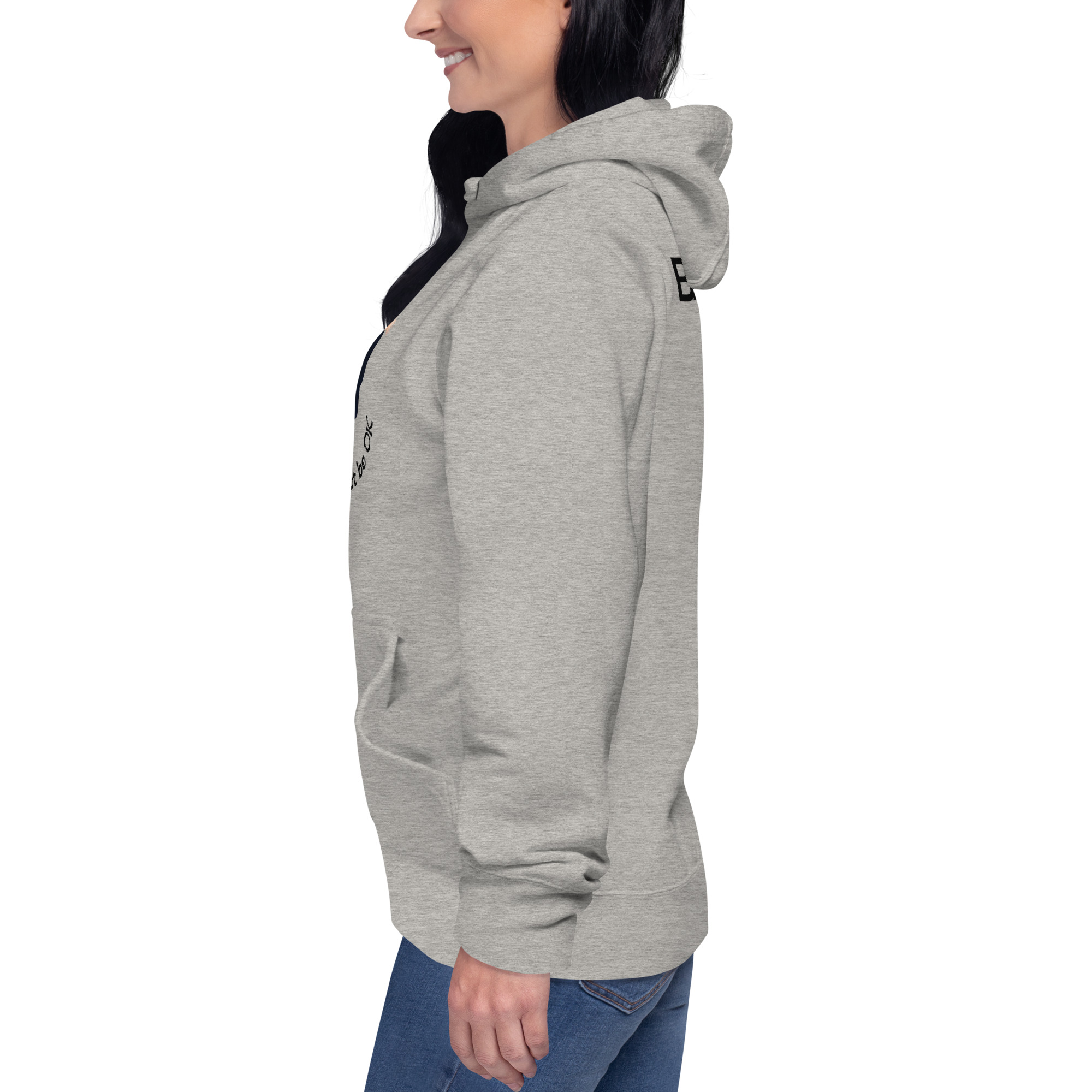 unisex-premium-hoodie-carbon-grey-left-67daf248767bd.jpg It's OK... - Bilde 3