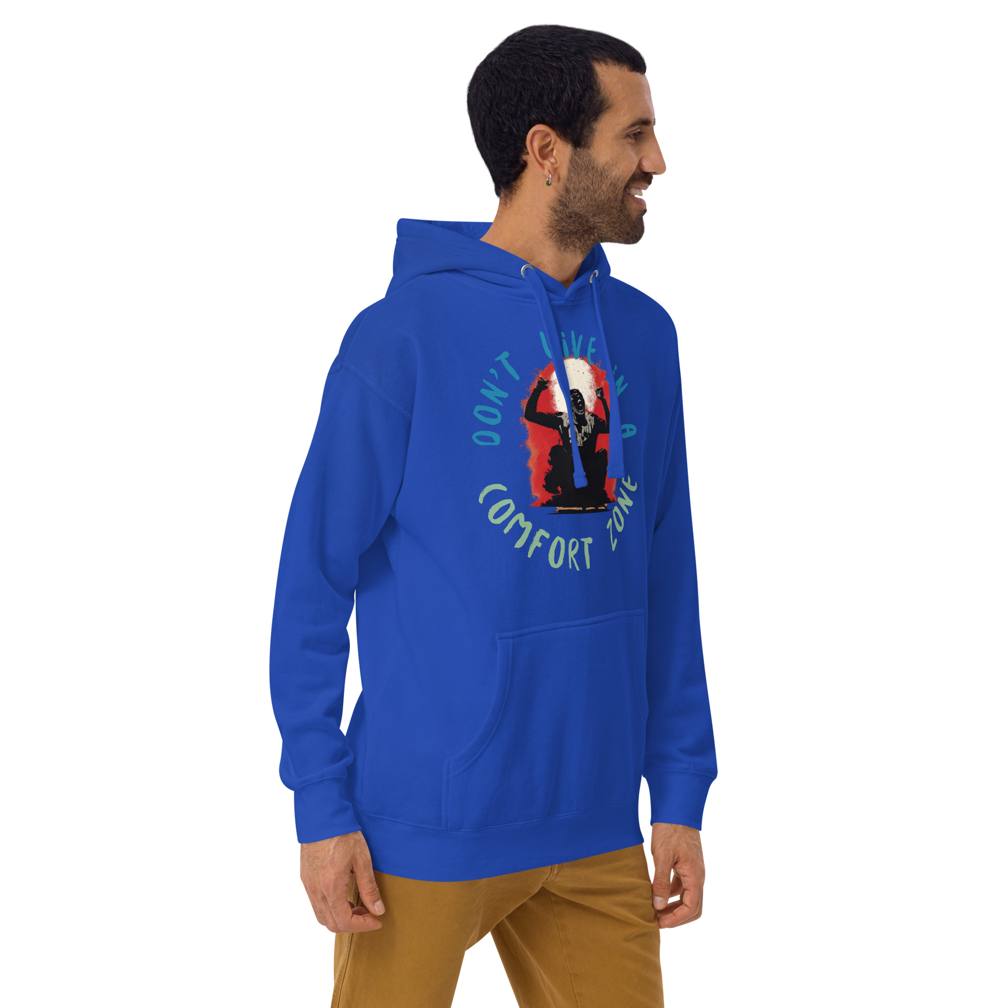 unisex-premium-hoodie-team-royal-right-front-67daf4935fd1a.jpg Comfort zone... - Bilde 4