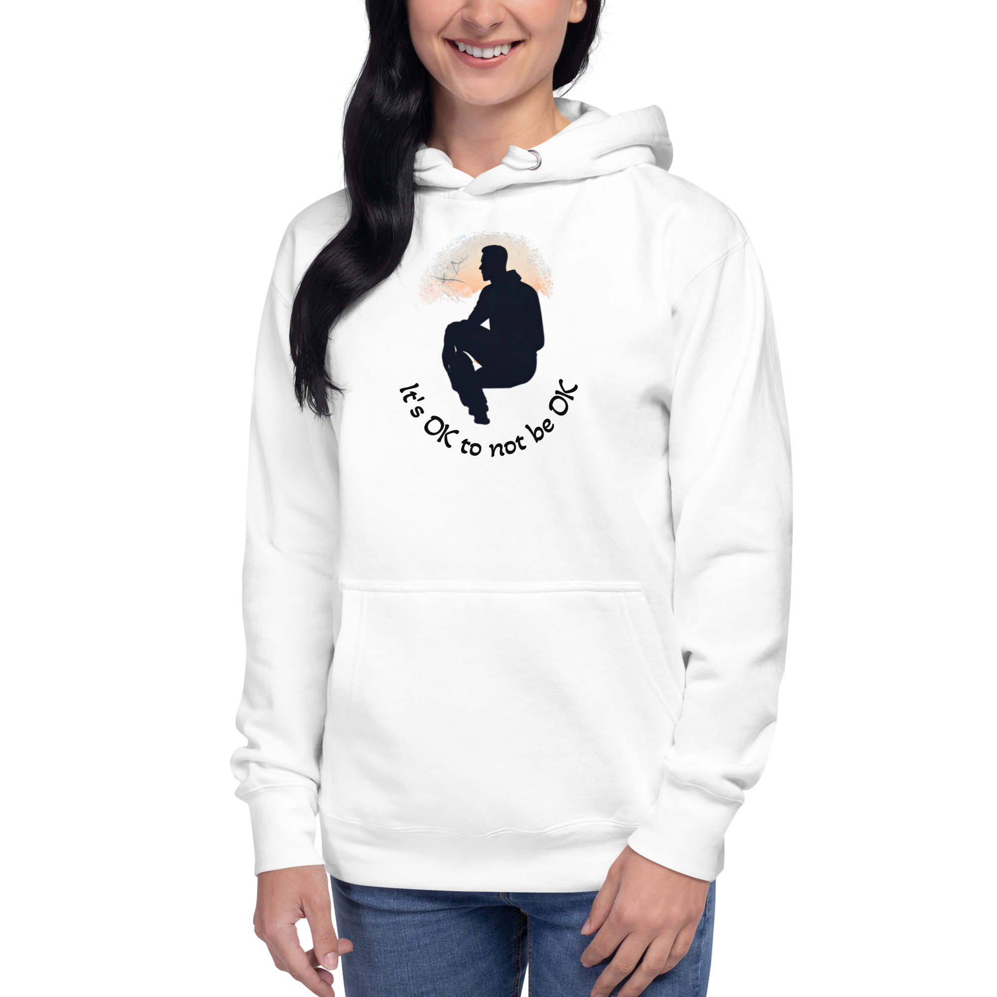 unisex-premium-hoodie-white-front-67daf2487be49.jpg It's OK... - Bilde 7