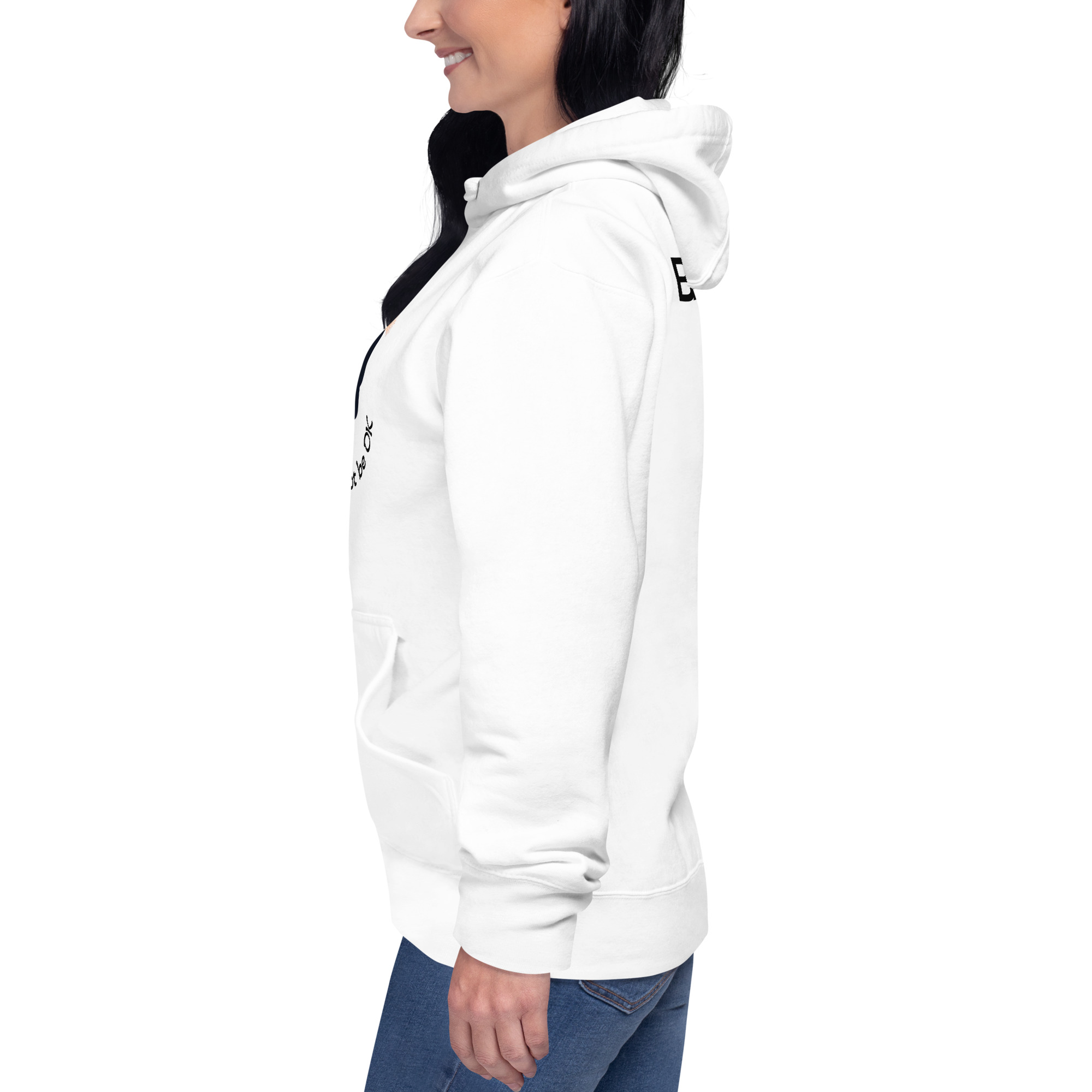 unisex-premium-hoodie-white-left-67daf248816f1.jpg It's OK... - Bilde 9