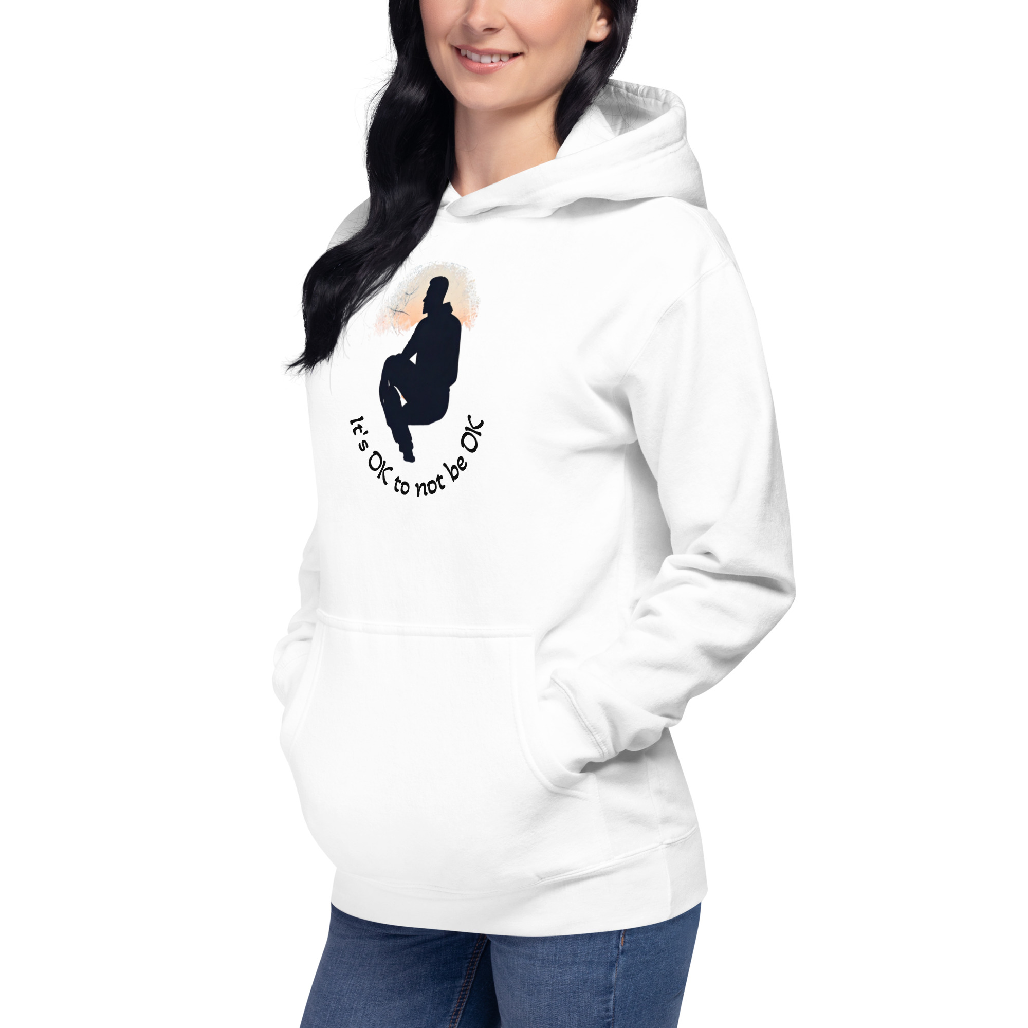 unisex-premium-hoodie-white-left-front-67daf248847da.jpg It's OK... - Bilde 10